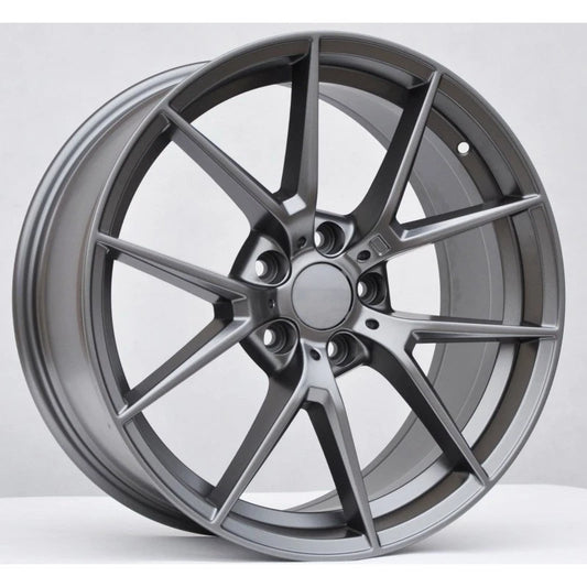 4 Cerchi in lega 19 bmw 736M doppia misura 5x120 8,5J ET35 9,5JET40