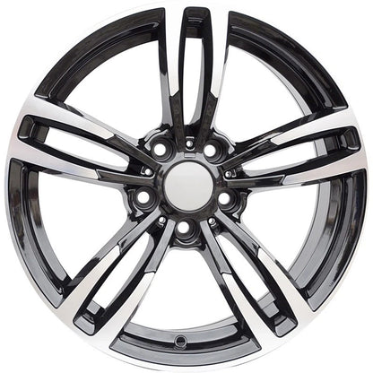 4 cerchi in lega 19 BMW 437M 5x120 DOPPIA MISURA 8.5JET35 9.5JET35