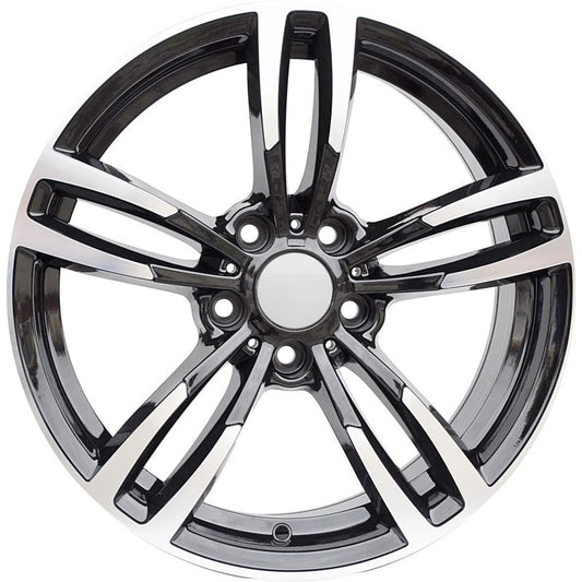 4 cerchi in lega 19 BMW 437M 5x120 DOPPIA MISURA 8.5JET35 9.5JET35