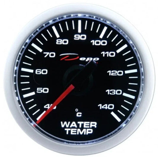 manometro Strumento DEPO racing Temperatura acqua - serie Night glow 52mm
