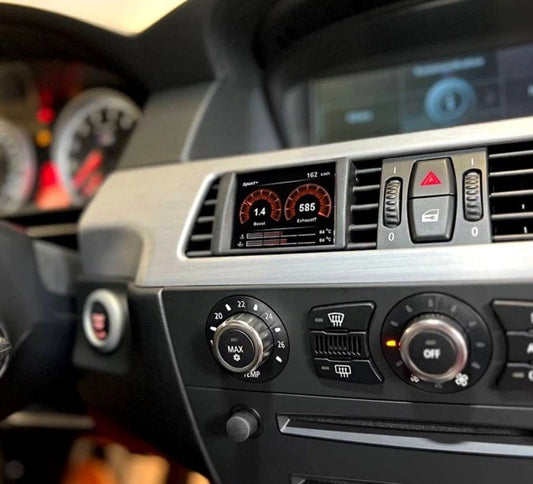 Display CANCHECKED Multifunzione Digitale Manometro Per BMW E6x E60 E61 2003-2006