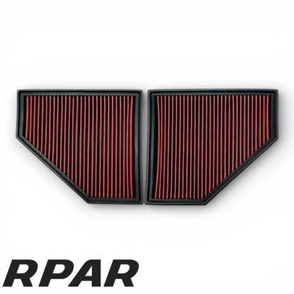 2 FILTRI SPORTIVI PANNELLO LAVABILI BMW TUTTE LE SERIE G M2 M3 M4