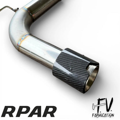 DOPPIO SCARICO INOX POSTERIORE  BMW F30 F31 F32 F34 F36 320D 330D 335D 335i 340i