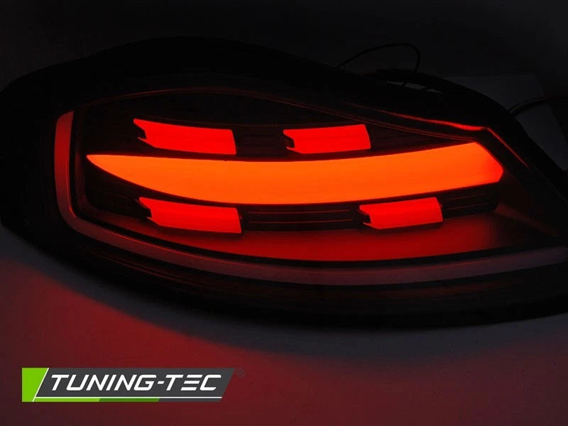 FARI FANALI POSTERIORI LED BAR TAIL LIGHTS BLACK SEQ PORSCHE BOXSTER 986