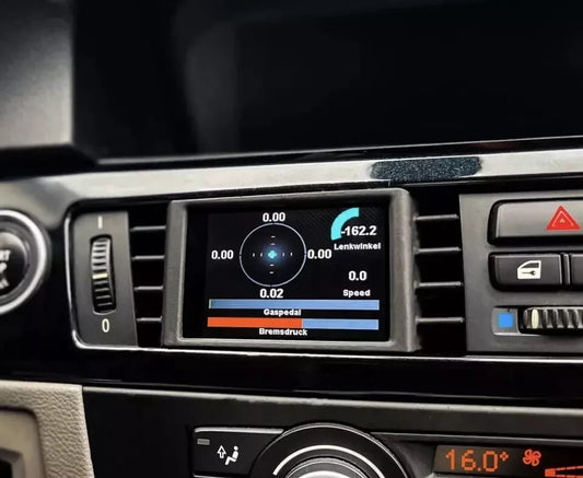 MANOMETRO digitale Multi Funzione per Per BMW E90 E91 E92 E93 CANchecked