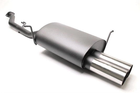SCARICO Silenziatore posteriore TA Technix 2x76mm per BMW E36 Compact 316i