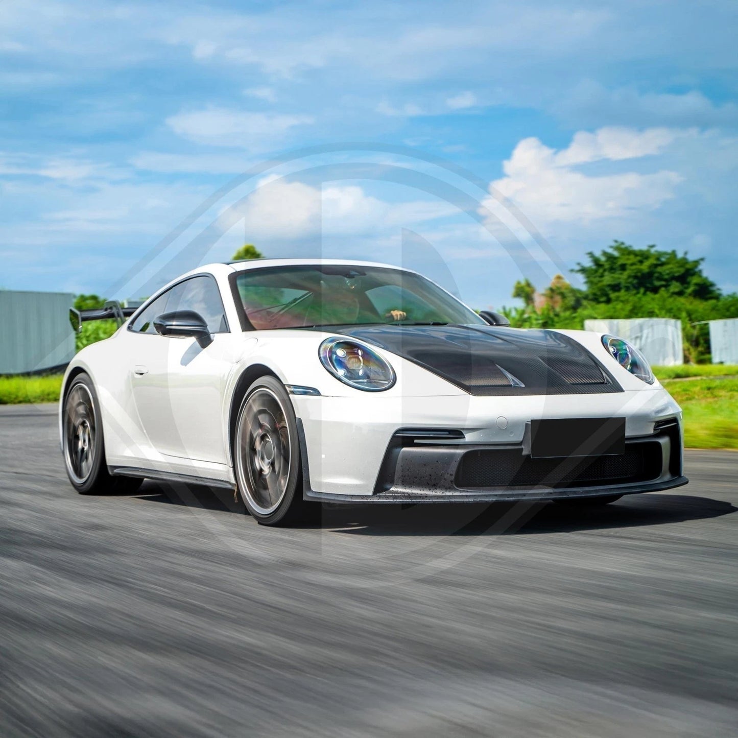 Kit estetico PARAURTI ANTERIORE E POSTERIORE Porsche 911 992 19- GT3 LOOK