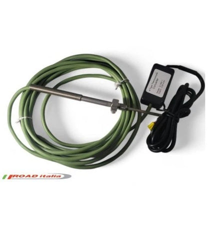 manometro pressione turbo + egt digitale doppia vista 52mm ROAD ITALIA CON SONDA