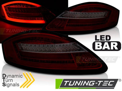 Coppia Fari Posteriori a Led Porsche  BOXSTER 987 05-08 frecce dinamiche fumè