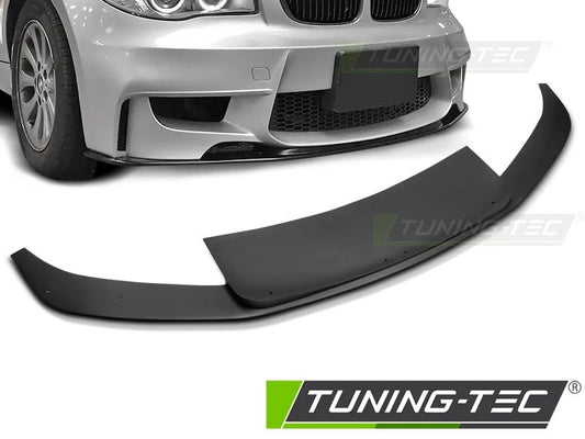 lip Splitter Spoiler anteriore per BMW Serie 1 E81 E82 E87 E88 CON PARAURTI 1M