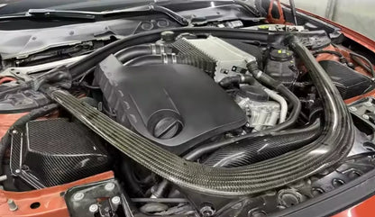 KIT ASPIRAZIONE SPORTIVA FILTRO A CONO IN VERO CARBONIO BMW M3 M4 F80 F82 S55