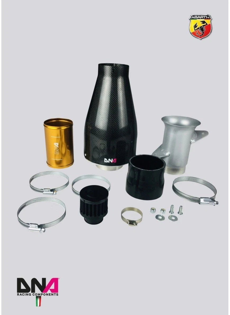 KIT ASPIRAZIONE DIRETTA DNA Racing VENTURI 500 595 695 ABARTH VERSIONE CARBONIO