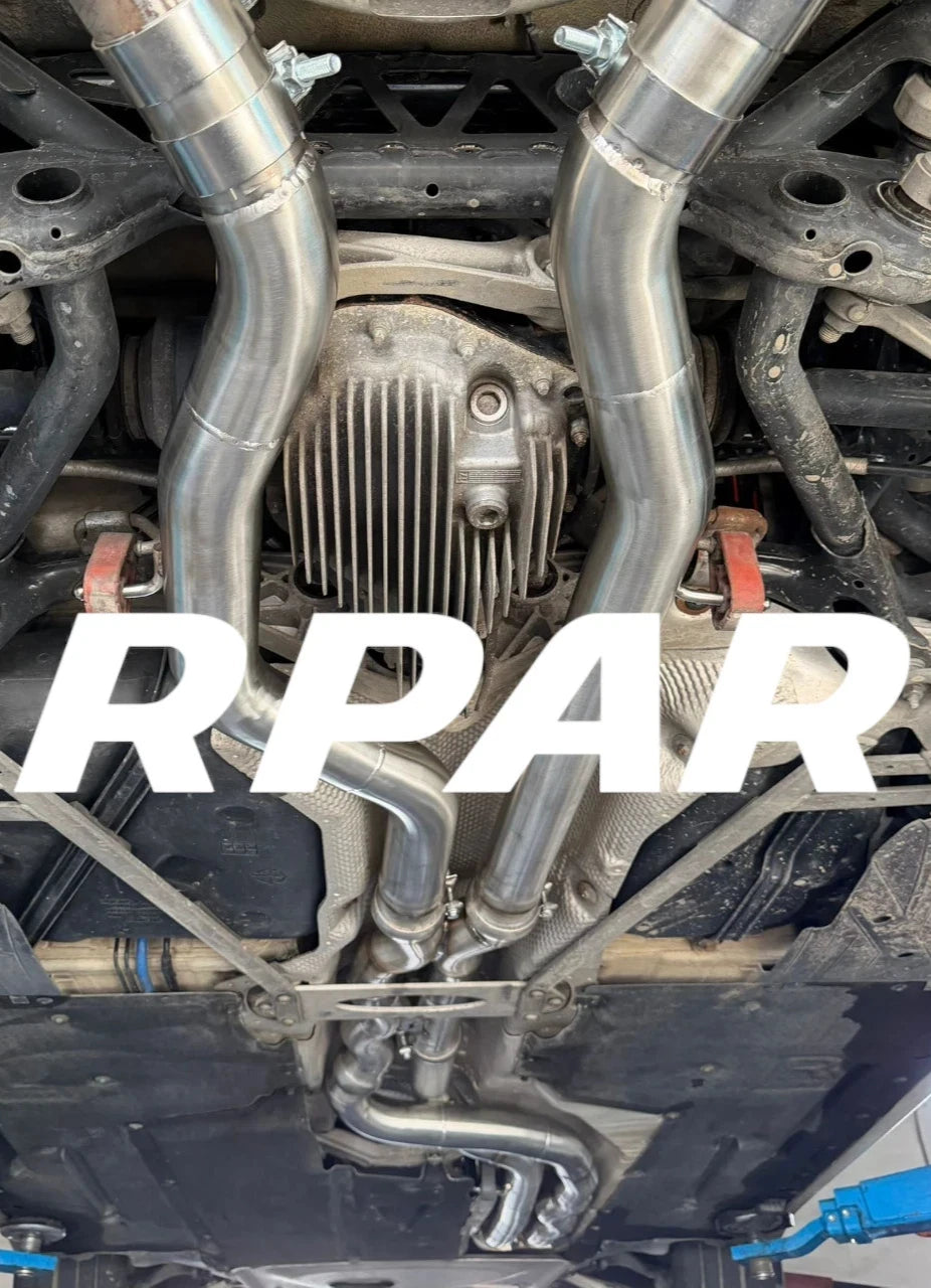 SCARICO CENTRALE Mild Pipe per BMW F80 F82 S55 M3 M4 2013-2019 70mm inox 304