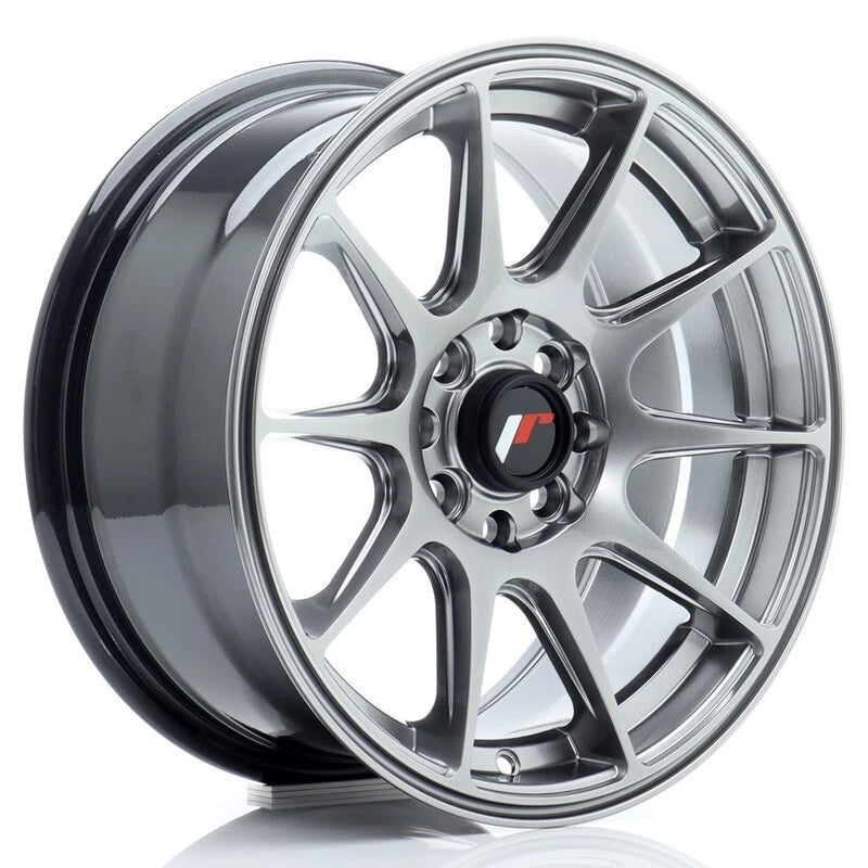 4 CERCHI IN LEGA JAPAN RACING JR11 15 4X100 7J ET35 PER PUNTO GT