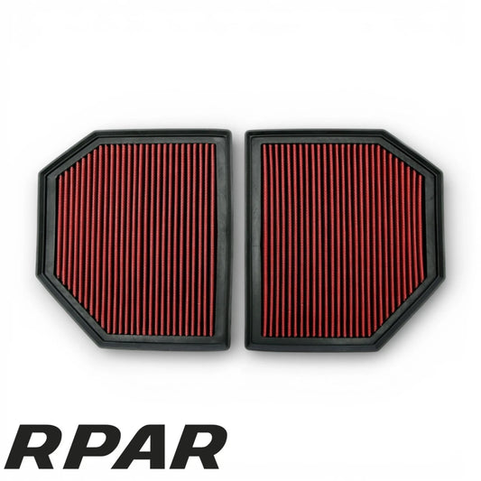 2 FILTRI SPORTIVI A PANNELLO LAVABILI BMW F82 F80 F87 M2 M3 M4 S55