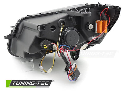 COPPIA FARI FANALI ANTERIORI TUBELIGHT LED CROMATO MERCEDES W205 2014 - 2018
