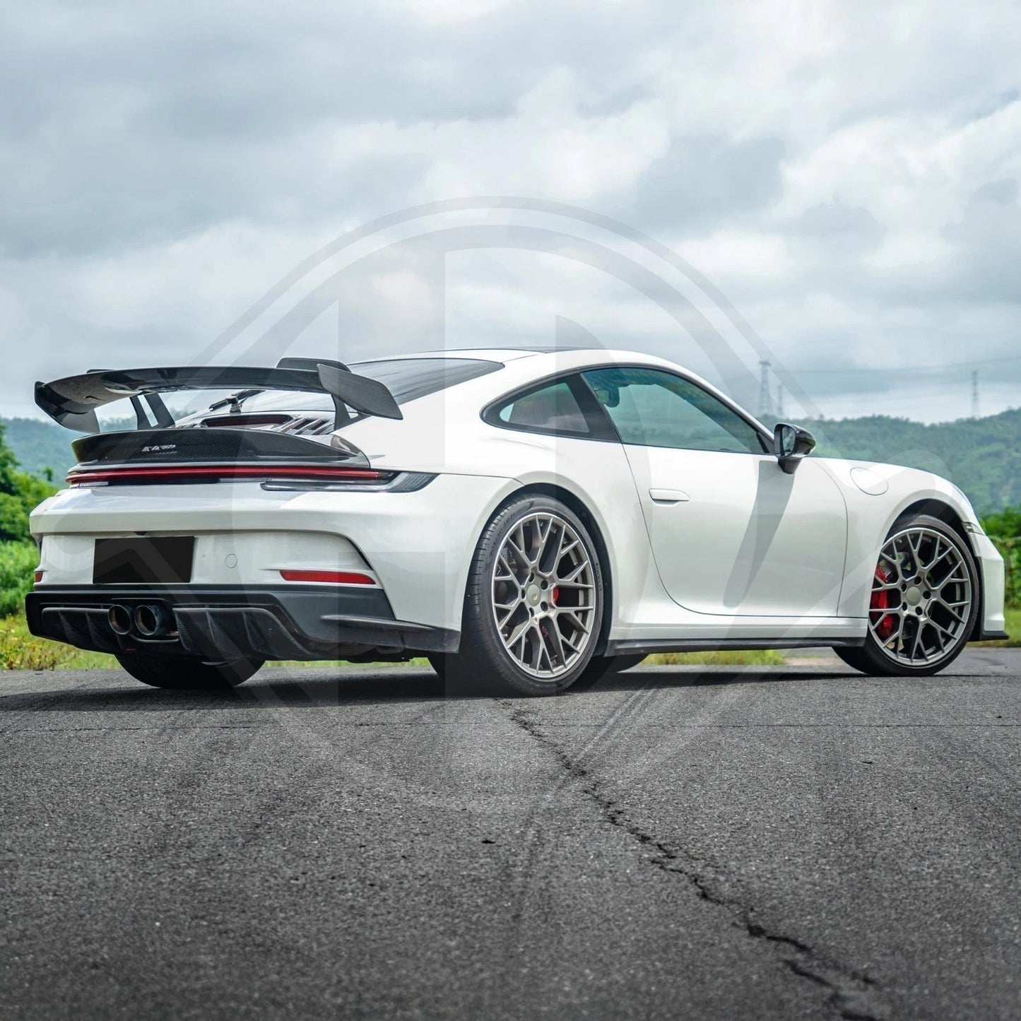 Kit estetico PARAURTI ANTERIORE E POSTERIORE Porsche 911 992 19- GT3 LOOK