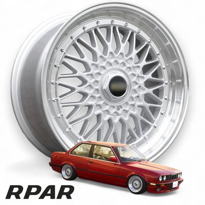 4 CERCHI STYLE BBS RS 16 4x100 BMW 3 E21 E30 8J ET25