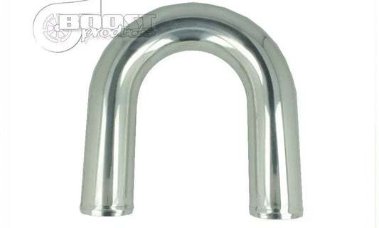 Curva in alluminio per intercooler o aspirazione 180 gradi varie misure