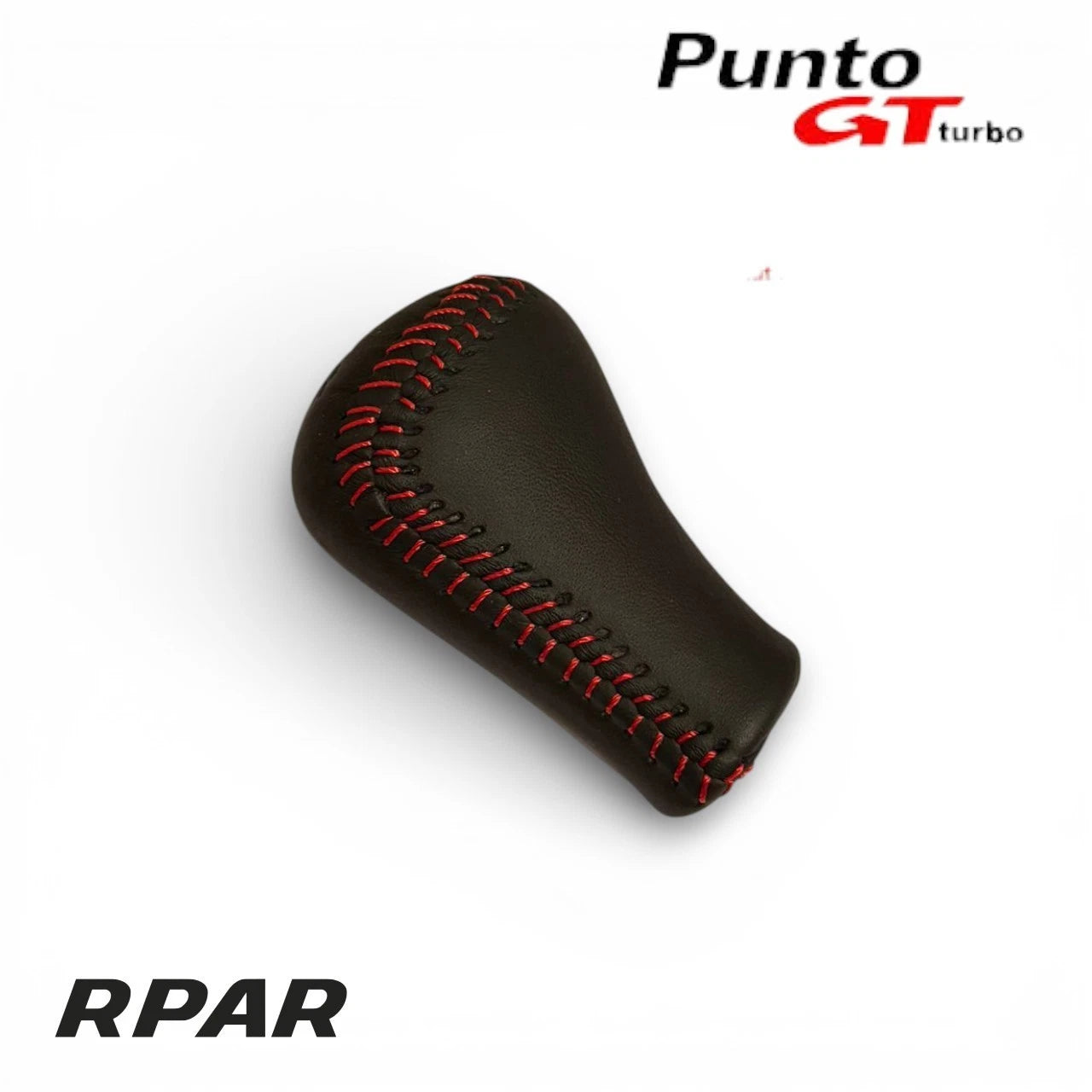 pomello Cambio Fiat Punto GT 1.4 turbo Unica replica Fede Cuciture Rosse