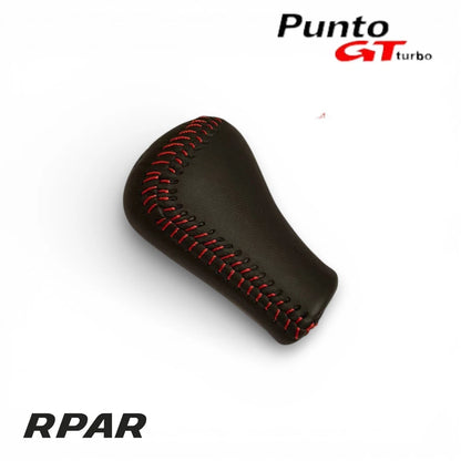 pomello Cambio Fiat Punto GT 1.4 turbo Unica replica Fede Cuciture Rosse