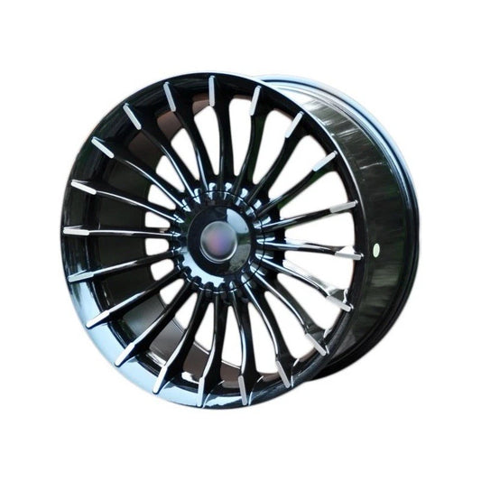 4 cerchi replica alpina 19 doppia misura bmw 5x120 8,5et25 9.5et39