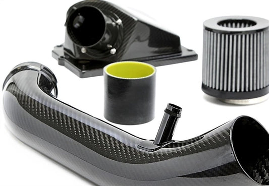 KIT ASPIRAZIONE SPORTIVA FILTRO A CONO IN VERO CARBONIO BMW M3 M4 F80 F82 S55
