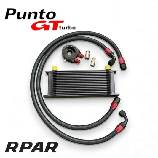 kit Radiatore Olio 16 FILE Maggiorato Fiat Punto Gt Uno Turbo I.e. con tubazione