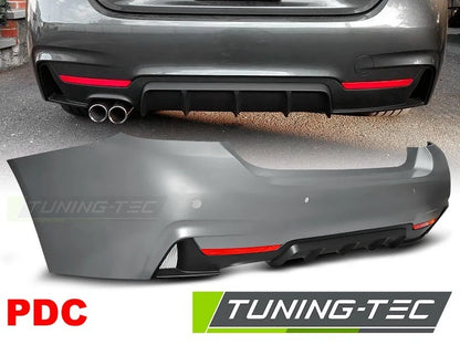 Paraurti POSTERIORE M Sport PERFORMANCE per Bmw 4 F32 F33 2013 - 2020