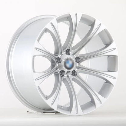 4 Cerchi In Lega 19 reps Style 166 M BMW E60 5x120 doppia misura 9JET14 10ET20 concavi