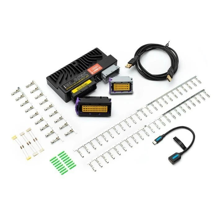 KIT CENTRALINA MOTORE EcuMaster EMU BLACK USB-C + CABLAGGIO