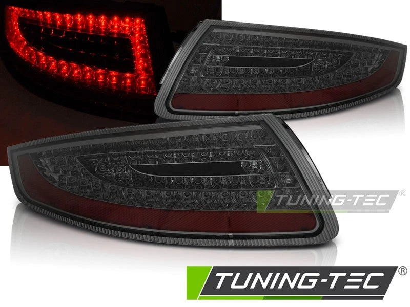 COPPIA FARI FANALI POSTERIORI A LED PORSCHE 911 997 04-09 DARK