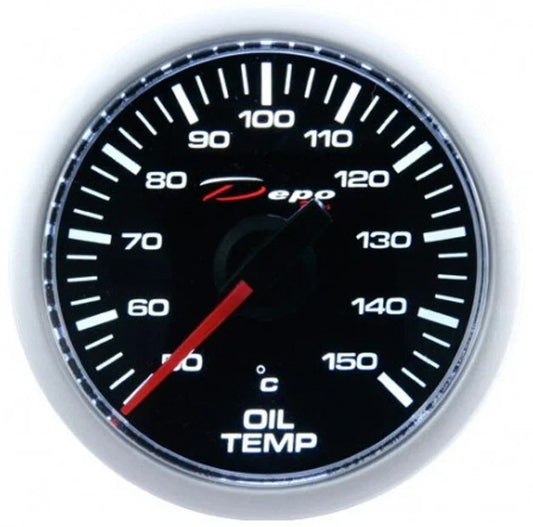 manometro DEPO racing temperatura olio - Night glow series 52mm