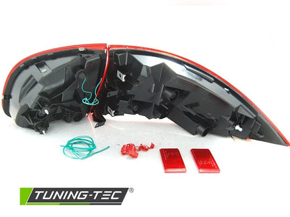 COPPIA FARI FANALI POSTERIORI PORSCHE CAYENNE 10-15 ROSSO LED SEQUENZIALE