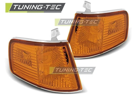 COPPIA FRECCE ANTERIORI HONDA CRX 90-92 AMBRA ARANCIO