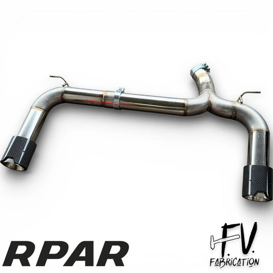 DOPPIO SCARICO INOX POSTERIORE  BMW F30 F31 F32 F34 F36 320D 330D 335D 335i 340i