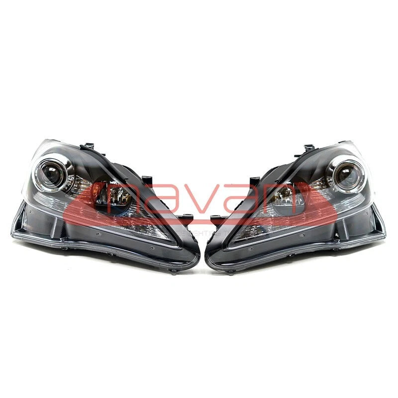 Fari anteriori a LED Navan per Lexus IS220d e IS250 (05-13) - Sequenziali
