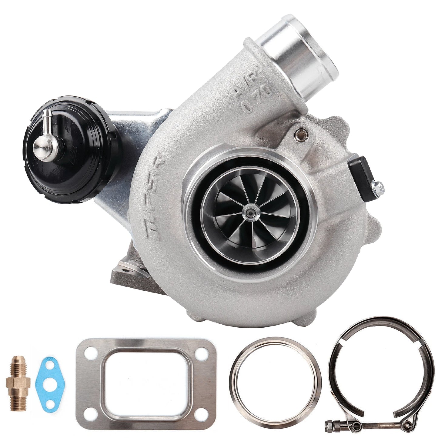 Turbocompressore Pulsar PSR PTG G25 4849G 550HP AR72 T25 VBAND WG 12 - 14 PSI