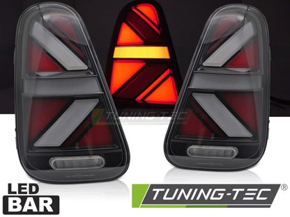 FANALI POSTERIORI A LED fumè per MINI COOPER R50 R52 R53 01-06