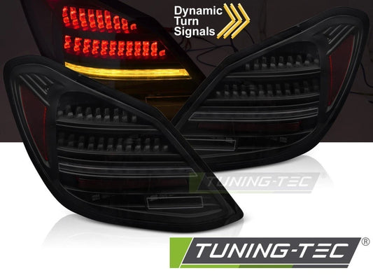 COPPIA FARI POSTERIORI A LED fumè per MERCEDES CLASSE C W205 2014 - 2021