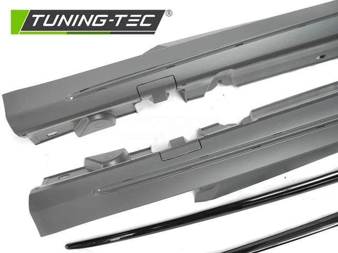 COPPIA MINIGONNE LATERALI AMG STYLE MERCEDES CLASSE C W205 2014 - 2021