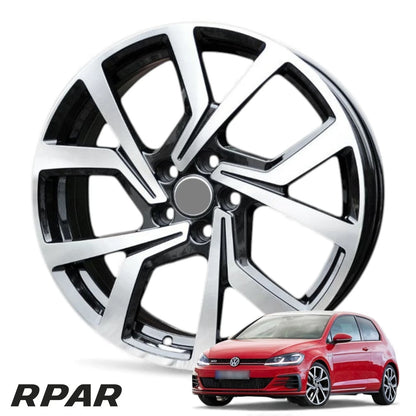 4 CERCHI IN LEGA 19 5x112 VW GOLF 5 6 7 STYLE BRESCIA 8J ET45