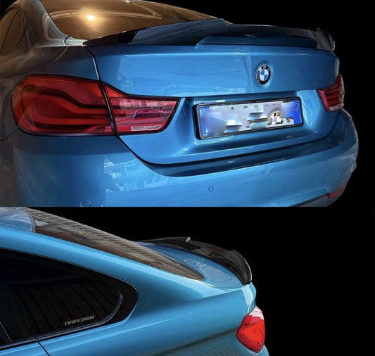 Spoiler posteriore PSM STYLE bmw F36 Gran coupè nero lucido 2014-2020