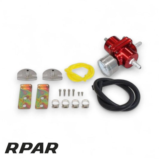 kit Regolatore pressione carburante benzina con manometro