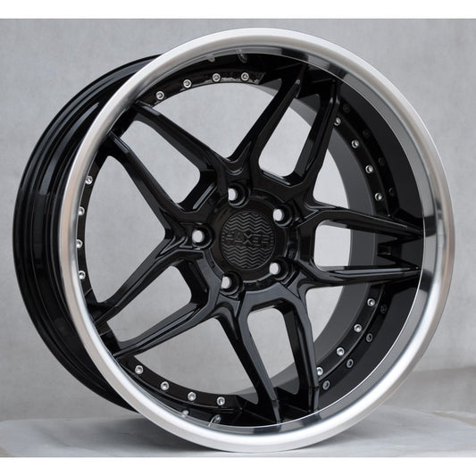 4 cerchi in lega BMW HAXER SA01 19 5x120 BMW E90 E92 F10 F11 8.5J ET35 10ET40