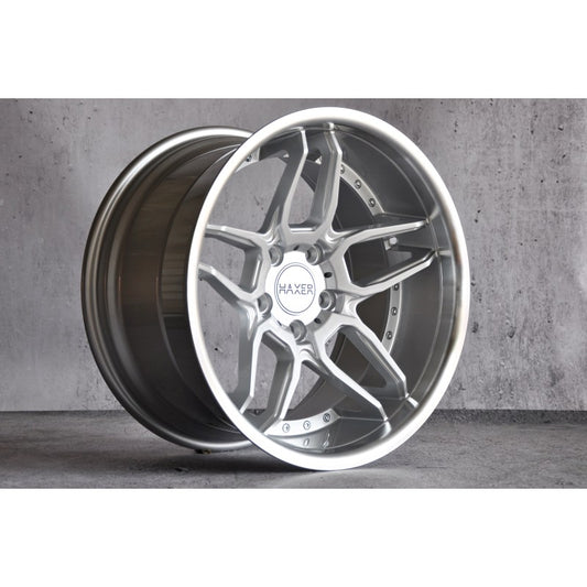 4 cerchi in lega BMW HAXER SA01 19 5x120 BMW E90 E92 F10 F11 8.5J ET35 10ET40