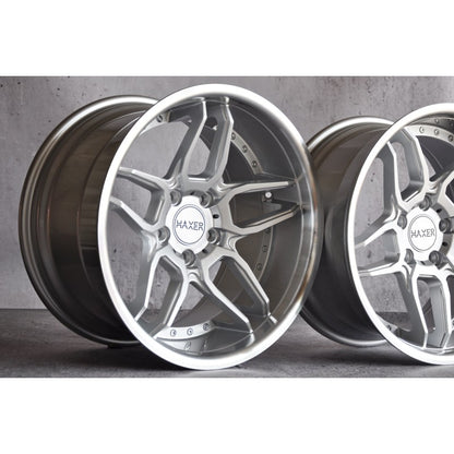 4 cerchi in lega BMW HAXER SA01 19 5x120 BMW E90 E92 F10 F11 8.5J ET35 10ET40