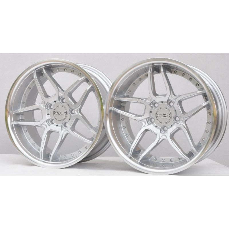 4 cerchi in lega BMW HAXER SA01 19 5x120 BMW E90 E92 F10 F11 8.5J ET35 10ET40