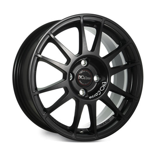 Evo Corse SanremoCorse 16x6.5" 4x100 ET31, Matt Black (Renault Clio Rally 5)