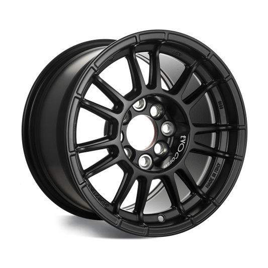 Evo Corse X3maZero 13x8" 4x108 ET0, Matt Black (Ford Escort Mk1)